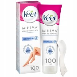 VEET Krem d/depilacji 3 min.skóra wrażliwa&