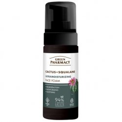 Pianka do mycia twarzy  z Kaktusem i Skwalanem, Green Pharmacy, 150ml