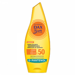 Dax Sun Emulsja do opalania nawilżająco-regenerująca SPF50 z D-Pantenolem 175ml