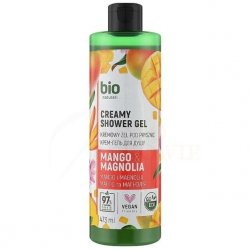 Kremowy żel pod prysznic Mango i Magnolia, Bio Naturell, 473ml
