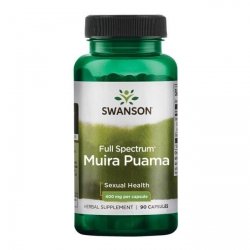 Korzeń Muira Puama 400 mg, Swanson, 90 kapsułek