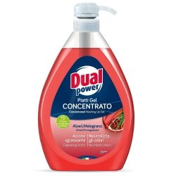 DUAL Power Płyn do mycia naczyń Aloes i Granat 1L