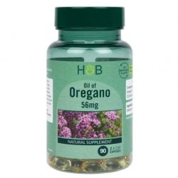 Olej z Oregano 56mg, Oil of Oregano Holland & Barrett, 90 kapsułek