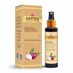 Odżywcza Wcierka do Skóry Głowy Curry i Cebula, Sattva, 100ml