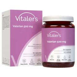 Waleriana (Kozłek lekarski) 500 mg, Vitaler’s, 60 kapsułek