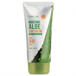 LEBELAGE Krem do twarzy SPF 50+ Moisture Aloe Sun