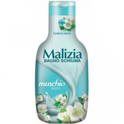 Płyn do Kąpieli Białe Piżmo, Malizia, 1 litr