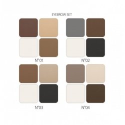 REVERS Cienie do brwi Eyebrow Set Profesional Stylist nr 01  4.5g