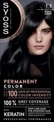SYOSS Permanent Color Farba do włosów 1-1 Czerń