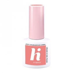 HI HYBRID Lakier hybrydowy 377 Courageous Coral 5 ml