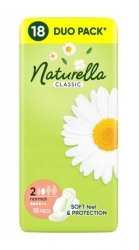 NATURELLA Classic Podpaski ze skrzydełkami - Normal (rozmiar 2) 1 op. - 18 szt.