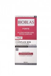 BIOBLAS Forte Kompleks B19 Szampon do włosów ziołowy 360 ml