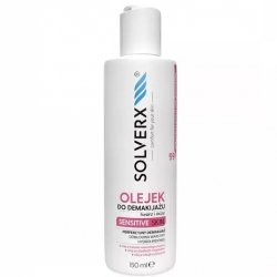 SOLVERX Sensitive Skin Olejek do demakijażu twarzy i oczu do cery wrażliwej 150ml
