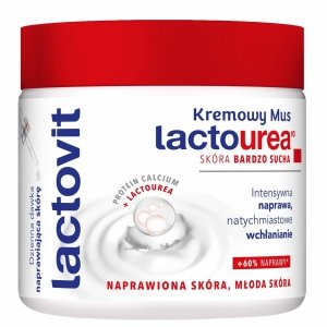 Lactovit Lactourea Kremowy mus do skóry bardzo suchej, 400ml 