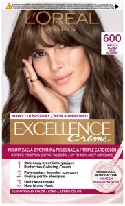 LOREAL Excellence Creme Farba do włosów 600 Ciemny Blond 