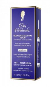 PANI WALEWSKA Classic Serum przeciwstarzeniowe do twarzy,szyi i dekoltu na dzień i noc 30 ml 