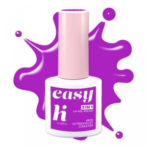 HI HYBRID Easy 3w1 Lakier hybrydowy nr. 610 Ultraviolet Coaster 5 ml 