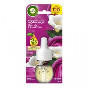 AIR WICK Essential Oils Wkład do elektrycznego odświeżacza powietrza Księżycowa Lilia i Zmysłowa Satyna 19 ml 