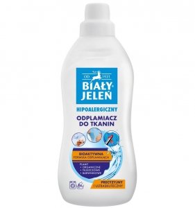 Odplamiacz do tkanin Hipoalergiczny BIAŁY JELEŃ 1l 