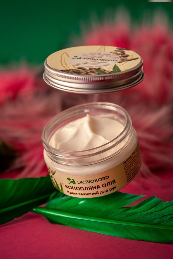 Protective Hemp Hand Cream, Dr. Biokord, 100% Natural, 100ml