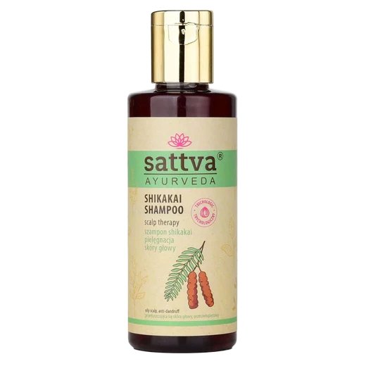 Shikakai Natural Hair Shampoo, Sattva, 210 ml