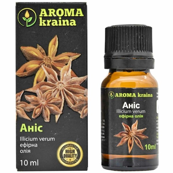 Olejek Eteryczny Anyżowy, Naturalny, AROMA kraina, 10ml