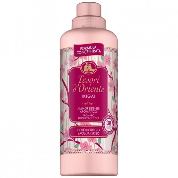 Koncentrat do płukania tkanin Ikigai (38 prań), Tesori D'Oriente, 760 ml