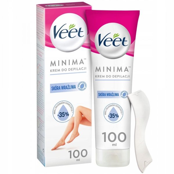 VEET Krem d/depilacji 3 min.skóra wrażliwa&