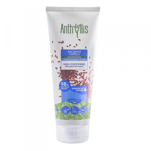 Bio Odżywka do włosów, z pantenolem i ekstraktem z lnu, Anthyllis, Pierpaoli, 200 ml