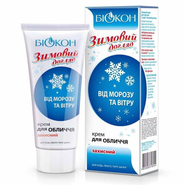 Protective Face Cream SPF12, Winter Care