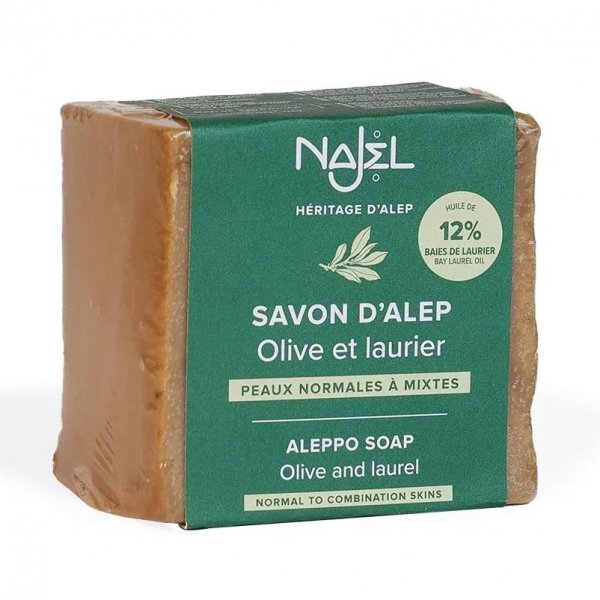 Aleppo soap 12% Laurel Oil for Normal to combination skin, Najel
