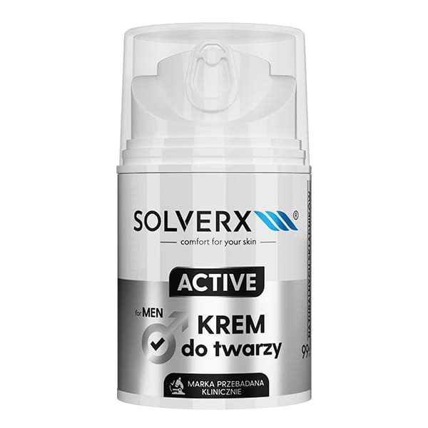 SOLVERX Active Men Krem do twarzy 50ml
