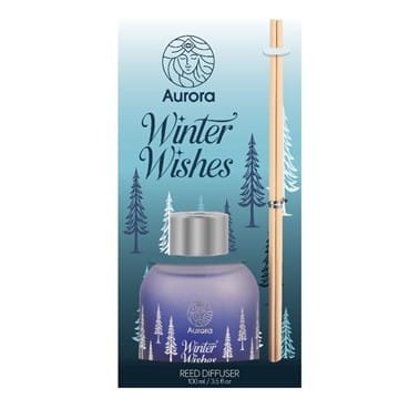 AURORA Winter Wishes Dyfuzor zapachowy z patyczkami Winter Orange Sorbet 100 ml