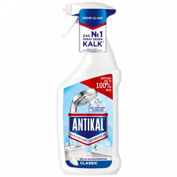 Antikal Classic Odkamieniacz w Sprayu, 800 ml