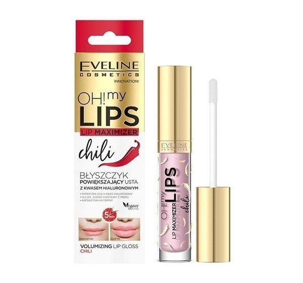 EVELINE Oh! My Lips Maximizer Balsam powiększający usta Chili 4.5 ml