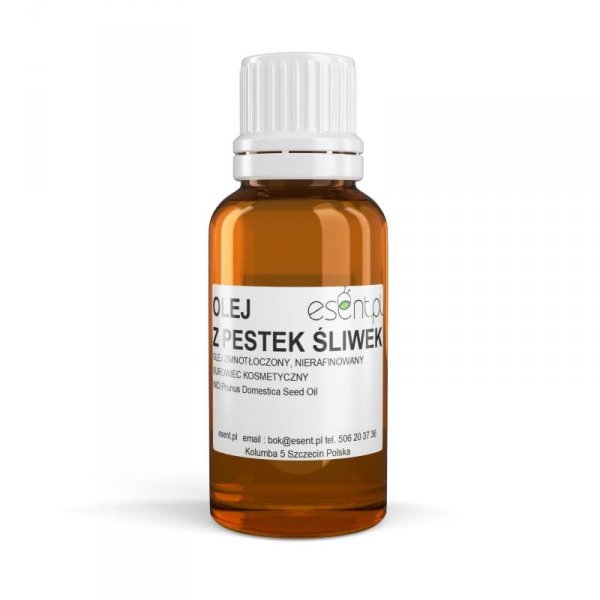 Olej z Pestek Śliwek Nierafinowany, Esent, 20ml