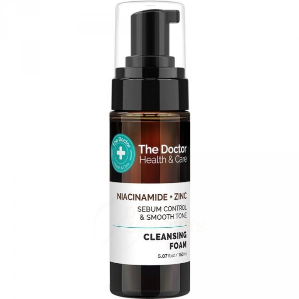 Pianka do mycia twarzy z niacynamidem i cynkiem Niacinamide + Zinc, The Doctor Health & Care, 150ml