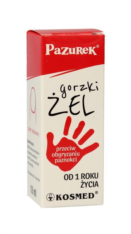 Kosmed Pazurek Gorzki Żel przeciw obgryzaniu paznokci  10ml