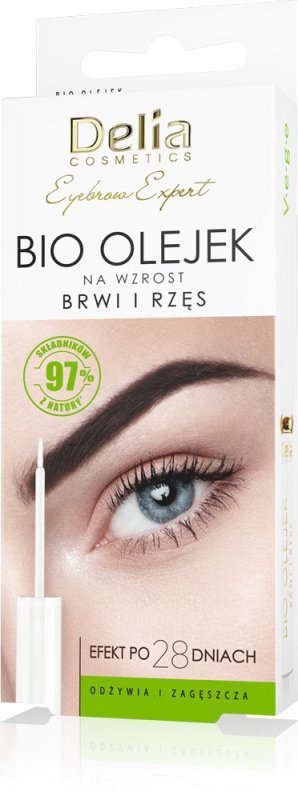 DELIA Eyebrow Expert Bio olejek na wzrost brwi i rzęs 7 ml