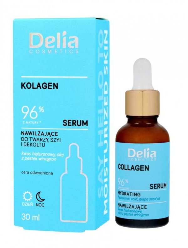 DELIA Serum do twarzy, szyi i dekoltu Kolagen 96% 30 ml
