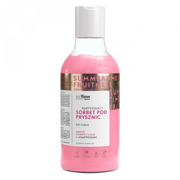 Vis Plantis So!Flow Energetyzujący Sorbet pod prysznic - Guawa & Liczi 400ml