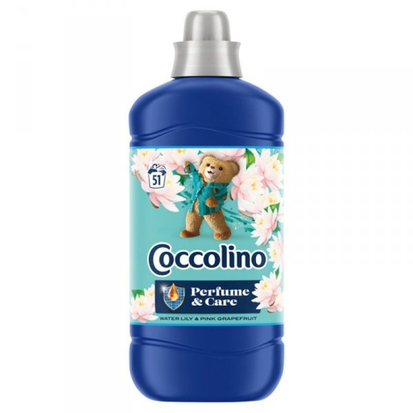 COCCOLINO Perfume & Care Płyn do płukania tkanin Water Lily & Pink Grapefruit (51 prań) 1275 ml