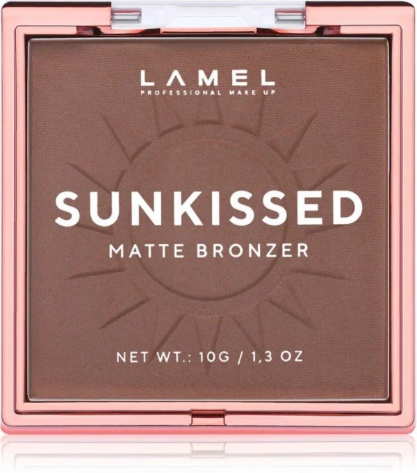 LAMEL Kompaktowy Puder brązujący Sunkissed Matte Bronze NR 402 10g