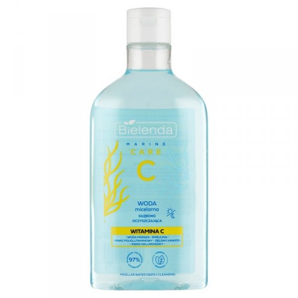 BIELENDA Marine Care C Woda micelarna głęboko oczyszczająca -  Witamina C 400 ml