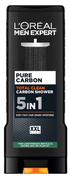 LOREAL Men Expert Żel pod prysznic Pure Carbon 5w1 - 400 ml