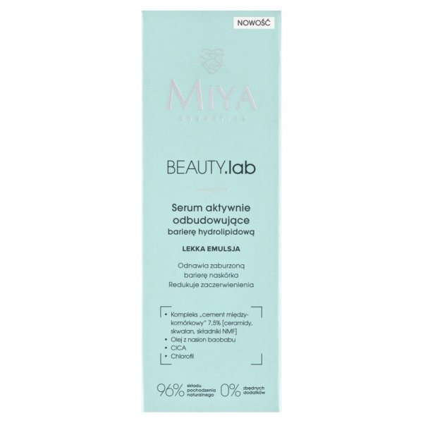 MIYA BEAUTY.lab Serum aktywnie odbudowujące barierę hydrolipidową 30 ml