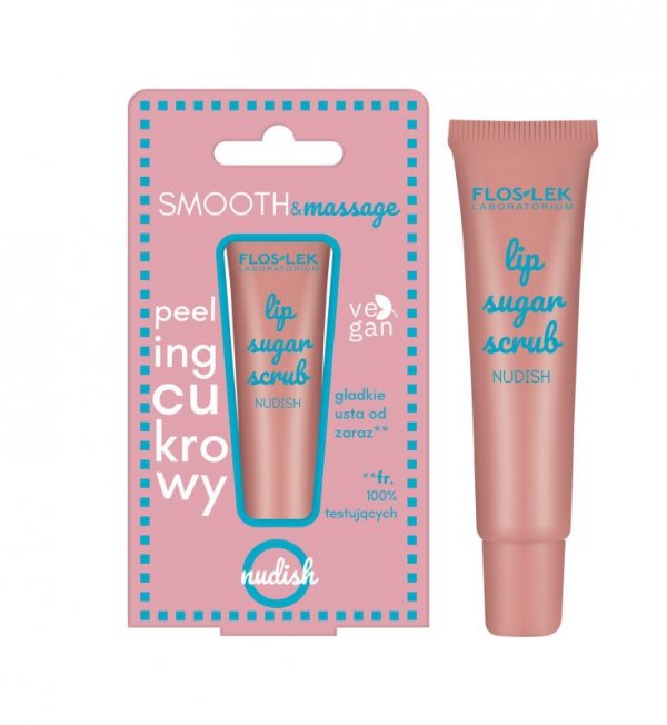 FLOSLEK Peeling cukrowy do ust Nudish 14 g