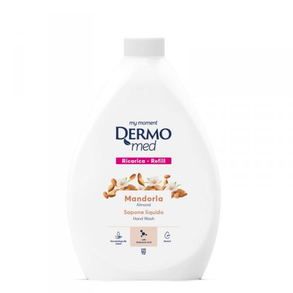 DERMOMED Mydło w płynie Mandorla - zapas 1000 ml