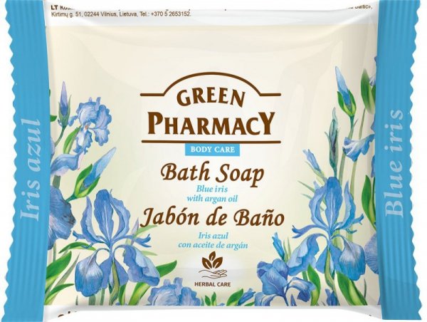 GREEN PHARMACY Mydło do rąk w kostce Irys 100 g