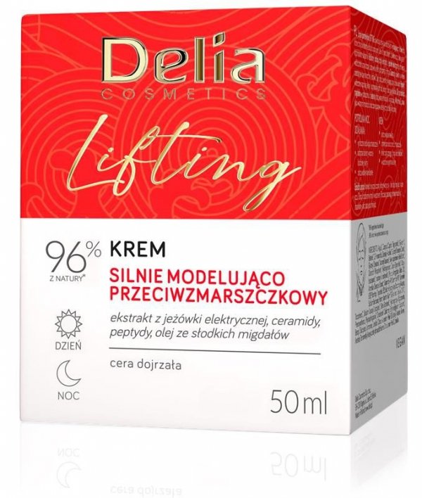 DELIA Lifting Modelująco-przeciwzmarszczkowy krem na dzień i na noc 50 ml
